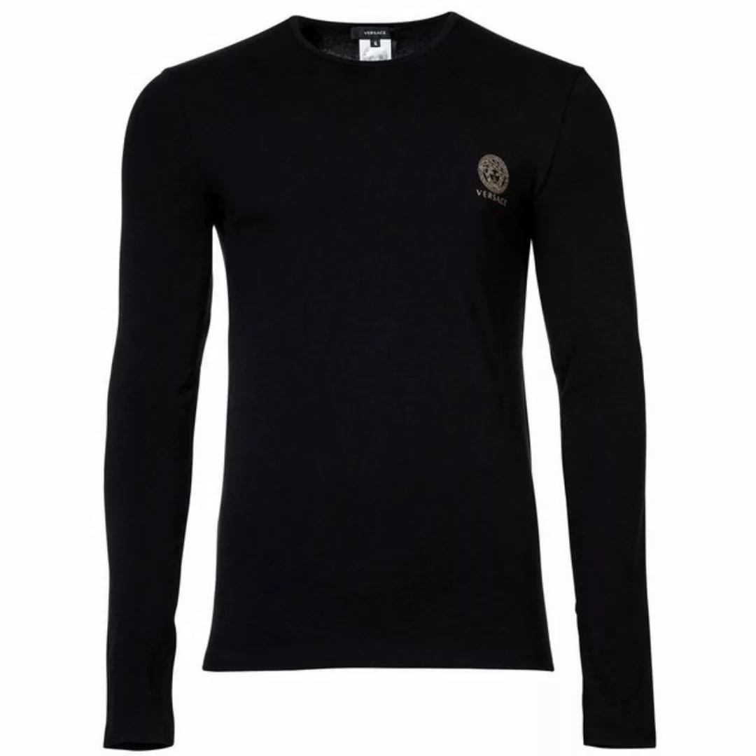Versace T-Shirt Herren Shirt - langarm, Sweatshirt, Rundhals günstig online kaufen