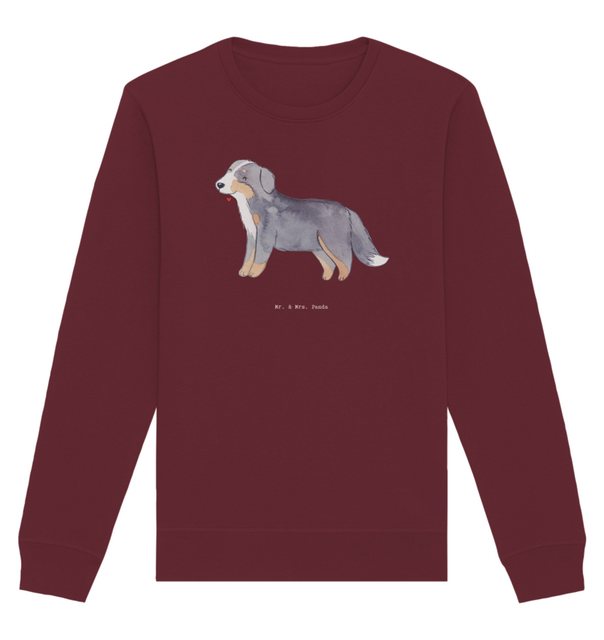 Mr. & Mrs. Panda Longpullover Größe M Berner Sennenhund Moment - Burgundy - günstig online kaufen