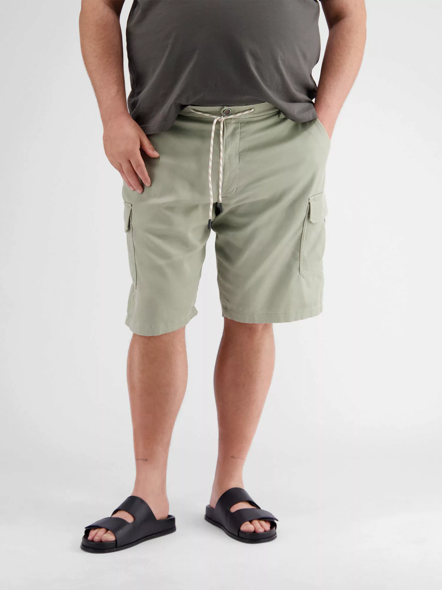 LERROS Jogg-Bermudas "LERROS Cargo-Jog-Bermuda in Übergrößen" günstig online kaufen