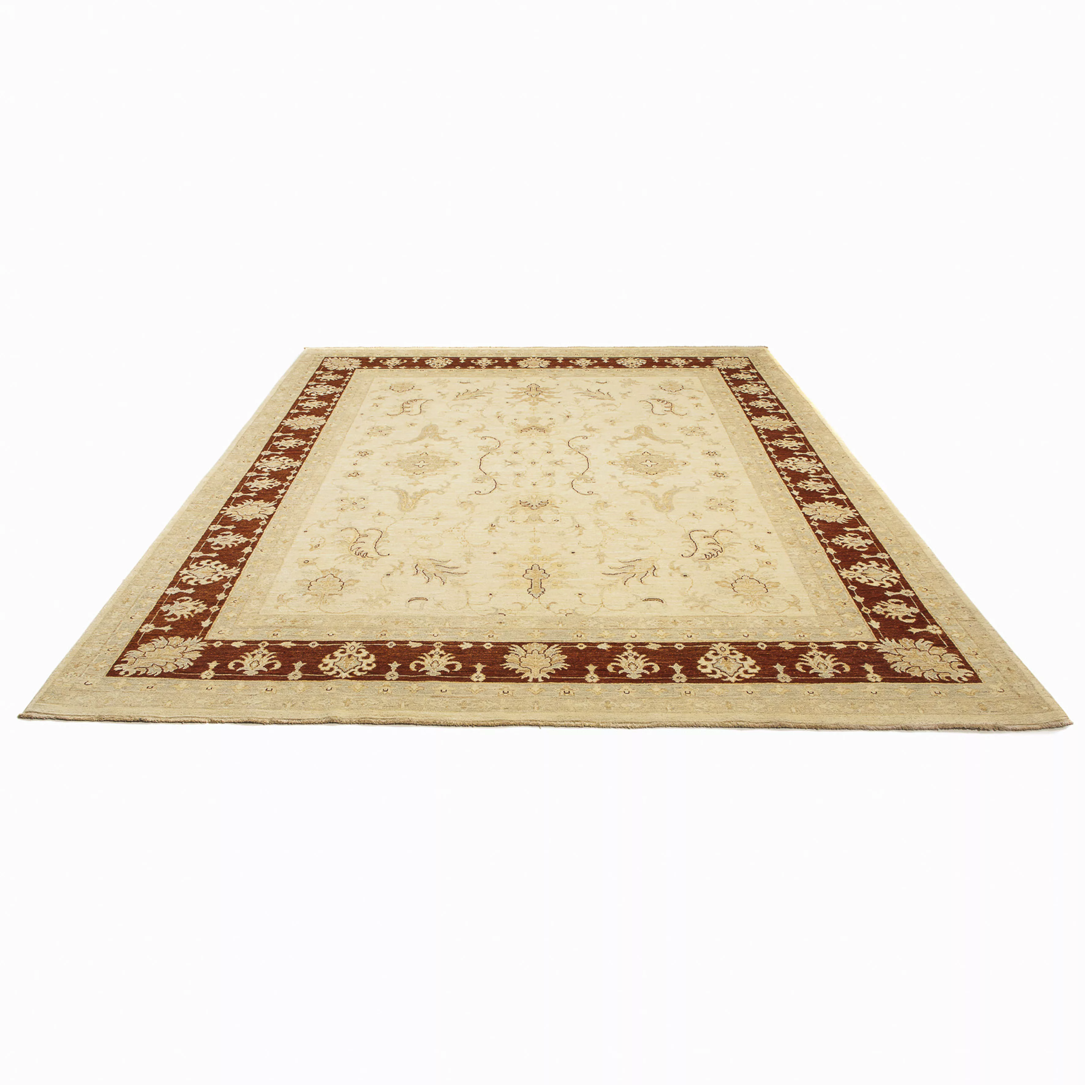 morgenland Orientteppich »Ziegler - 295 x 234 cm - beige«, rechteckig, Wohn günstig online kaufen