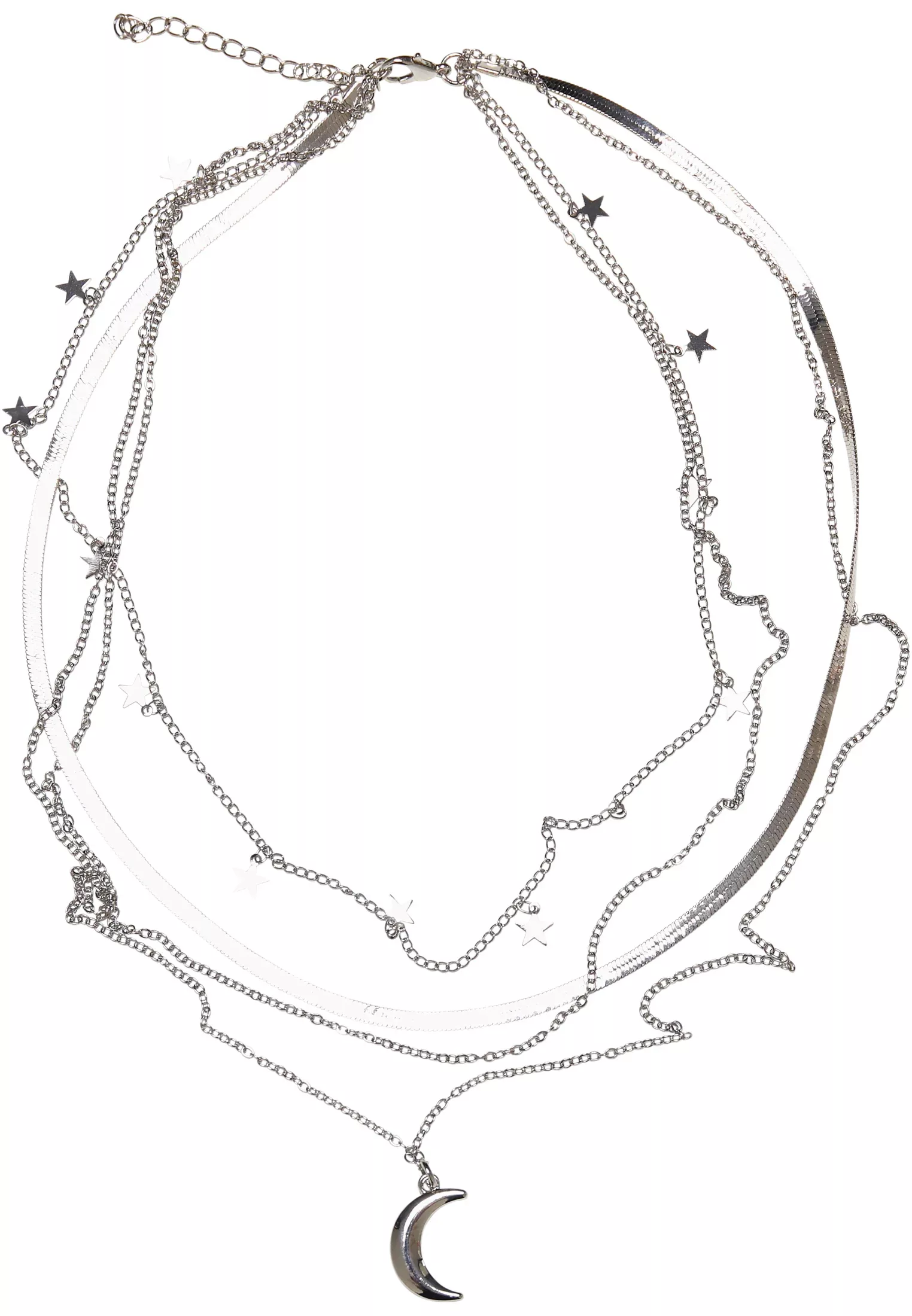 URBAN CLASSICS Schmuckset "Accessoires Stars Layering Necklace", (1 tlg.) günstig online kaufen