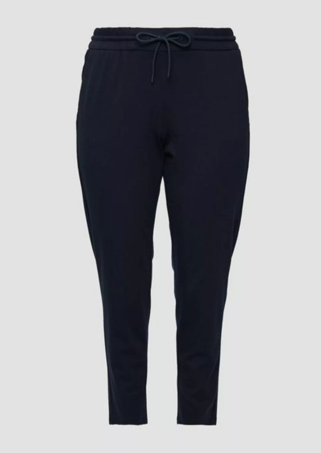 s.Oliver Stoffhose Interlock-Jogg Pants mit Gummizug Gummizug günstig online kaufen