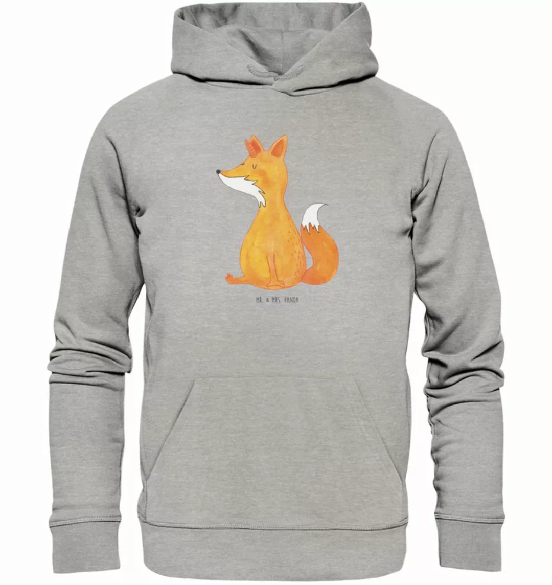 Mr. & Mrs. Panda Hoodie Größe L Einhorn Wunsch - Heather Grey - Geschenk, E günstig online kaufen