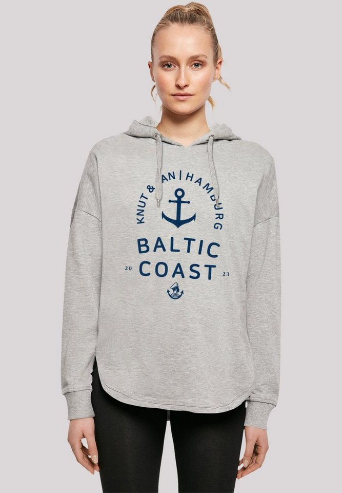 F4NT4STIC Kapuzenpullover "Ostsee Logo Knut & Jan Hamburg", Print günstig online kaufen