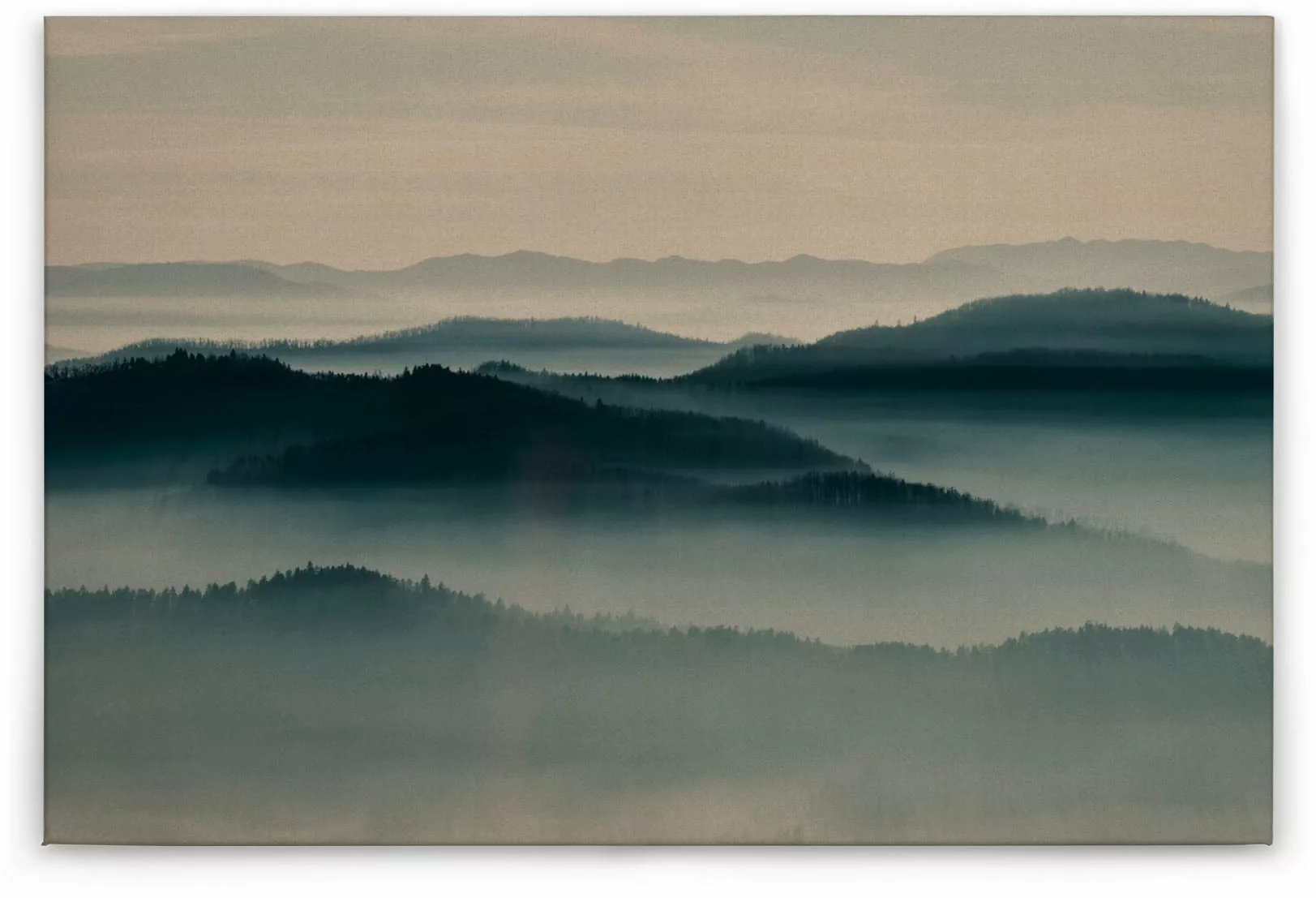 A.S. Création Leinwandbild "horizon", Landschaft, (1 St.), Keilrahmen Bild günstig online kaufen
