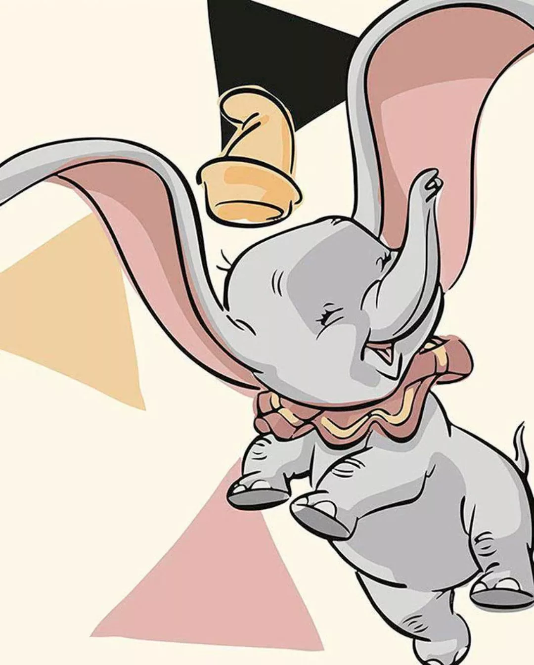 Komar Poster "Dumbo Angles", Disney, (1 St.), Kinderzimmer, Schlafzimmer, W günstig online kaufen