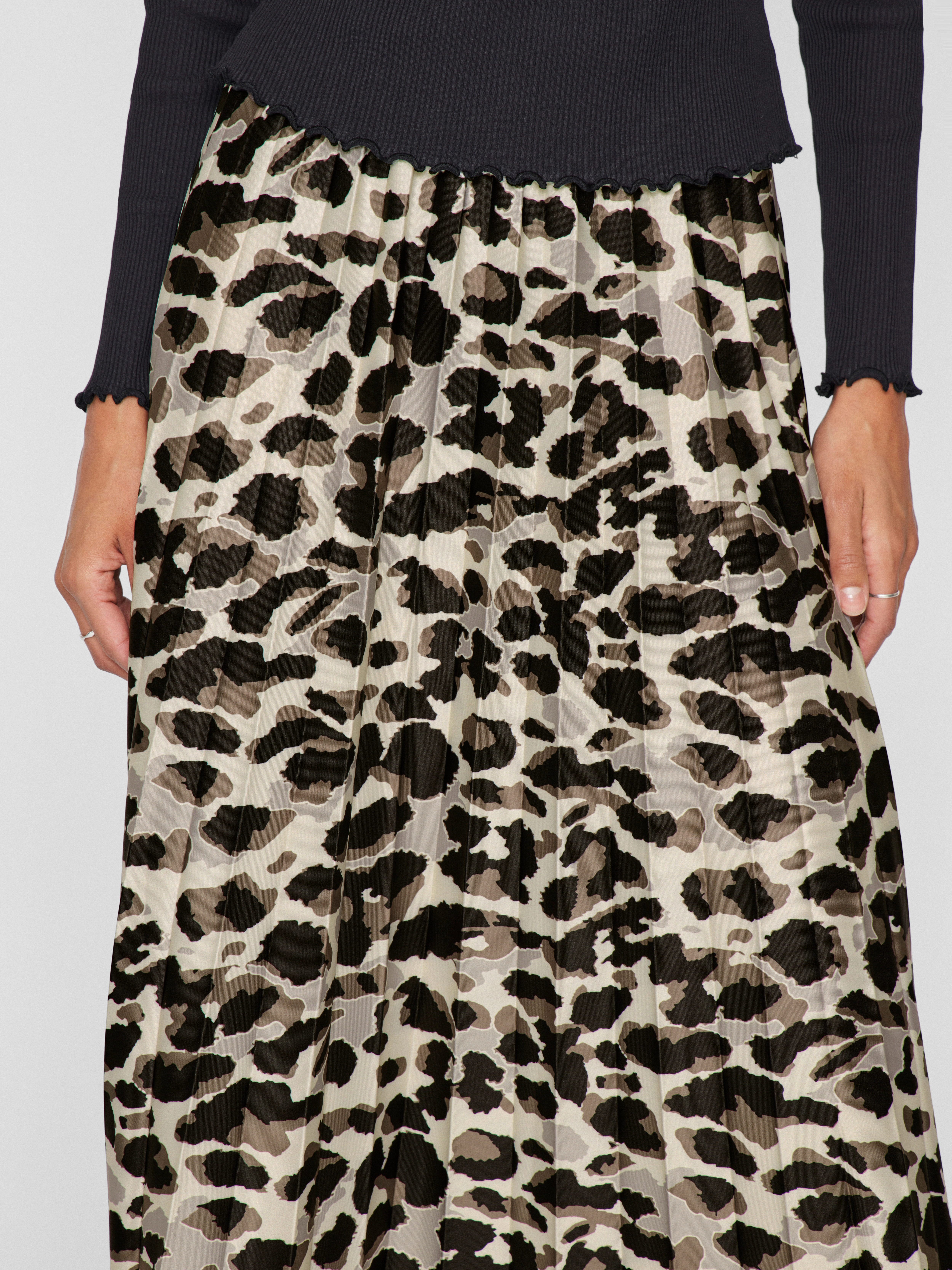 Vila Plisseerock "VINITBAN PRINT SKIRT - NOOS" günstig online kaufen