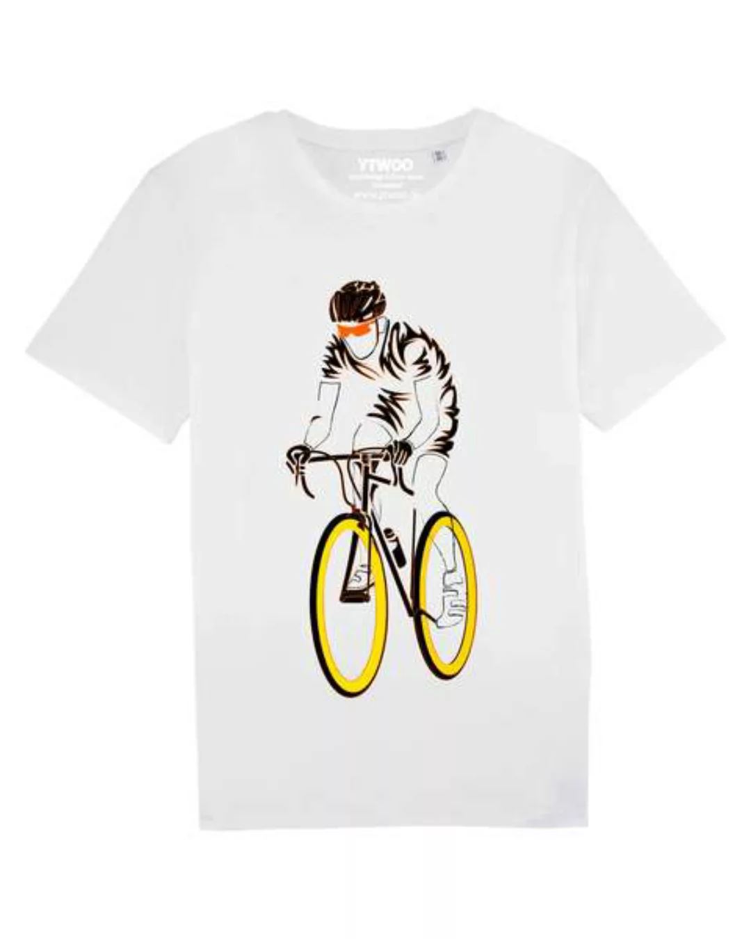 Bicycle Racing, Bio Shirt Rennrad. Tshirt Mit Fahrrad, Bike günstig online kaufen