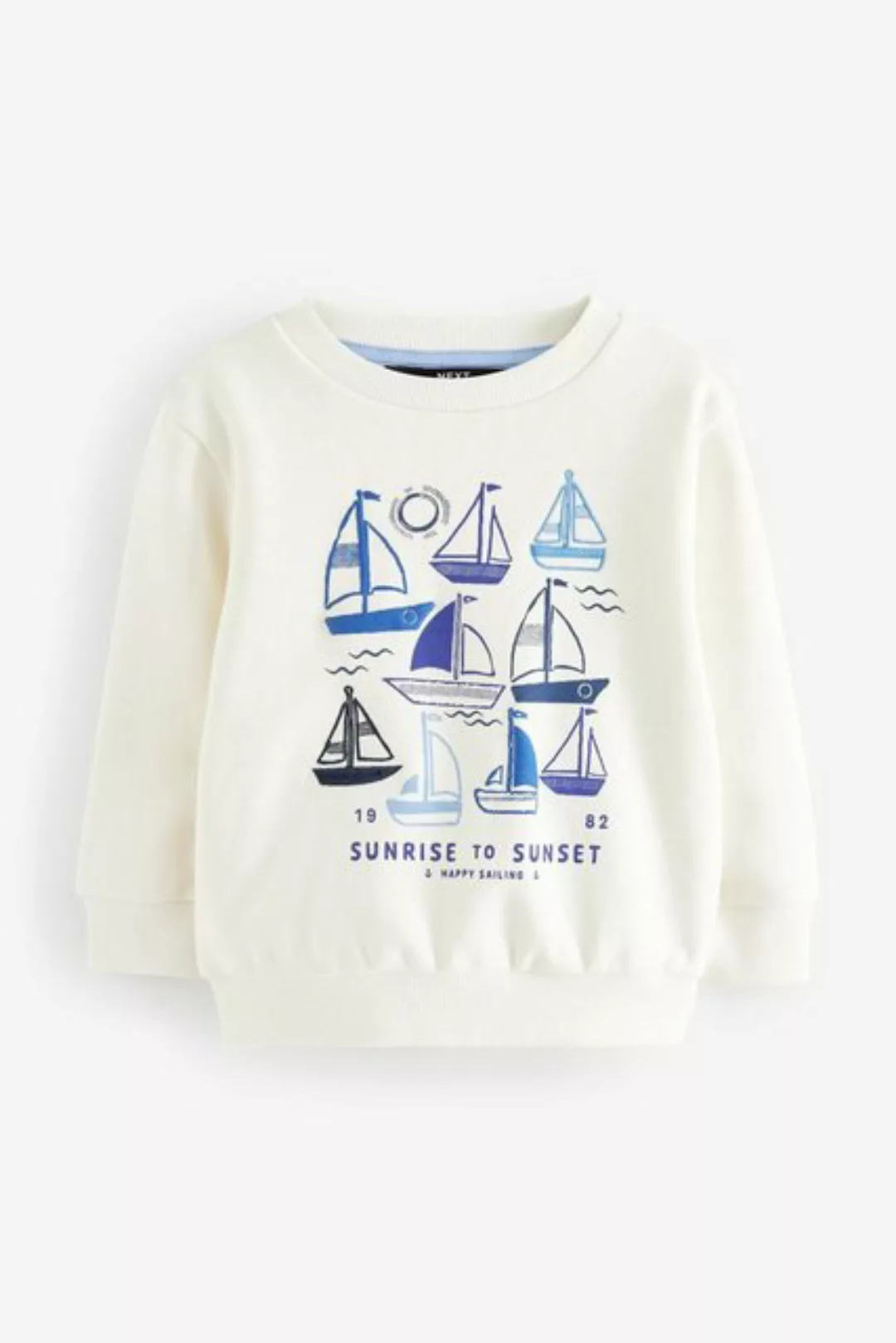 Next Sweatshirt Sweatshirt mit Boot-Aufdruck (1-tlg) günstig online kaufen
