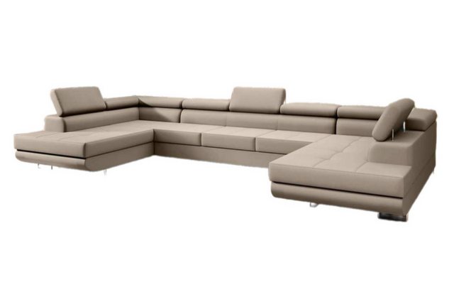 Luxusbetten24 Schlafsofa Designer Sofa Taormina, mit Stauraum und Schlaffun günstig online kaufen