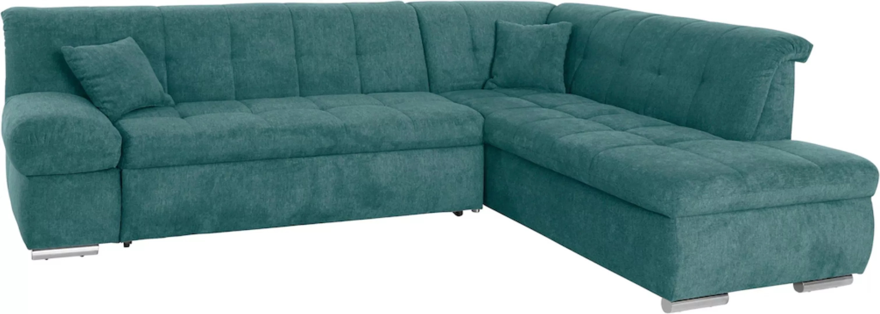 DOMO collection Ecksofa »Mona L-Form«, wahlweise mit Bett- und Armlehnfunkt günstig online kaufen