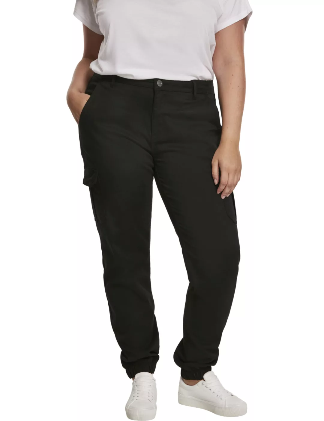 Urban Classics Ladies High Waist Cargo Pants günstig online kaufen