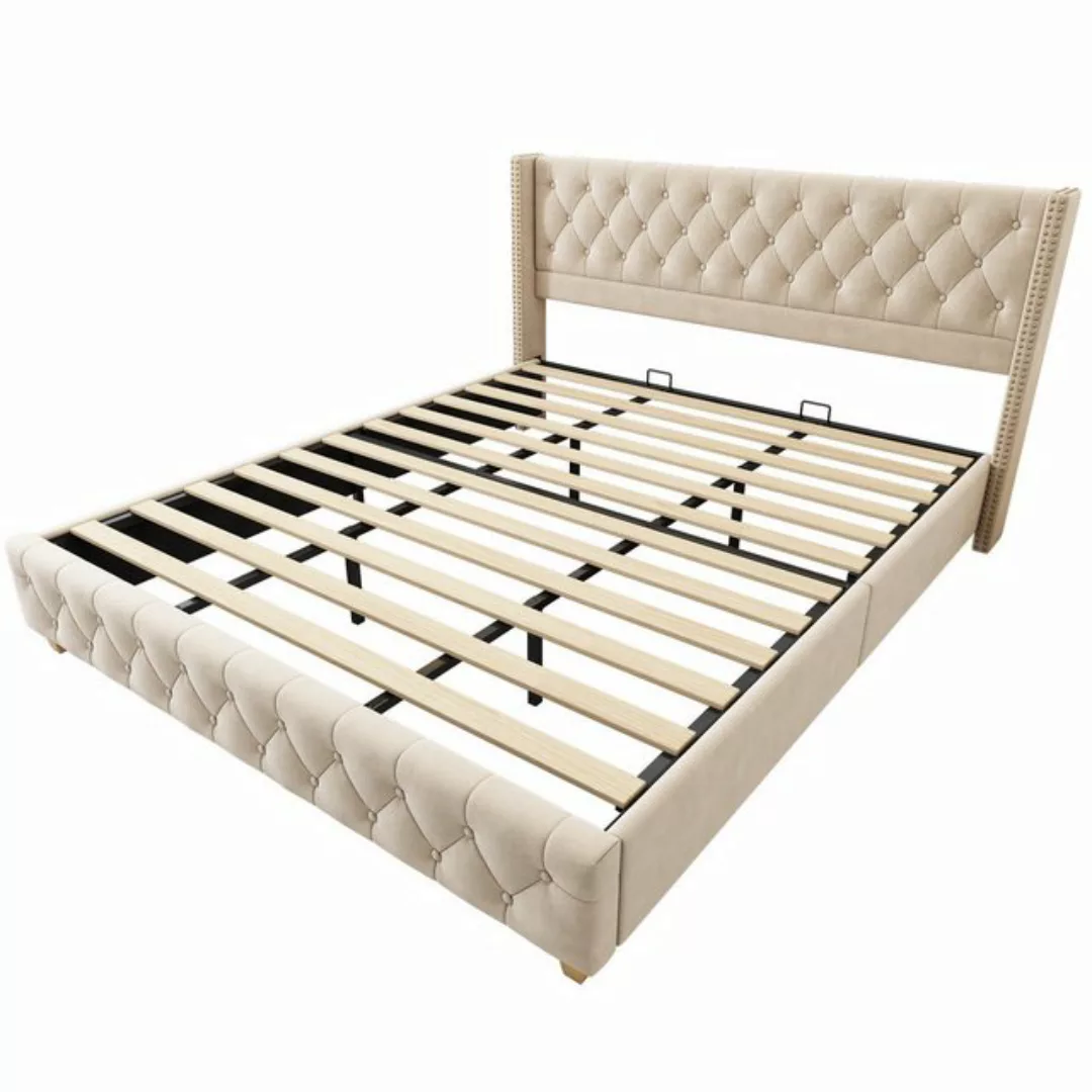 Gotagee Polsterbett Jugendbett ohne Matratze Kinderbett Doppelbett 180 x 20 günstig online kaufen