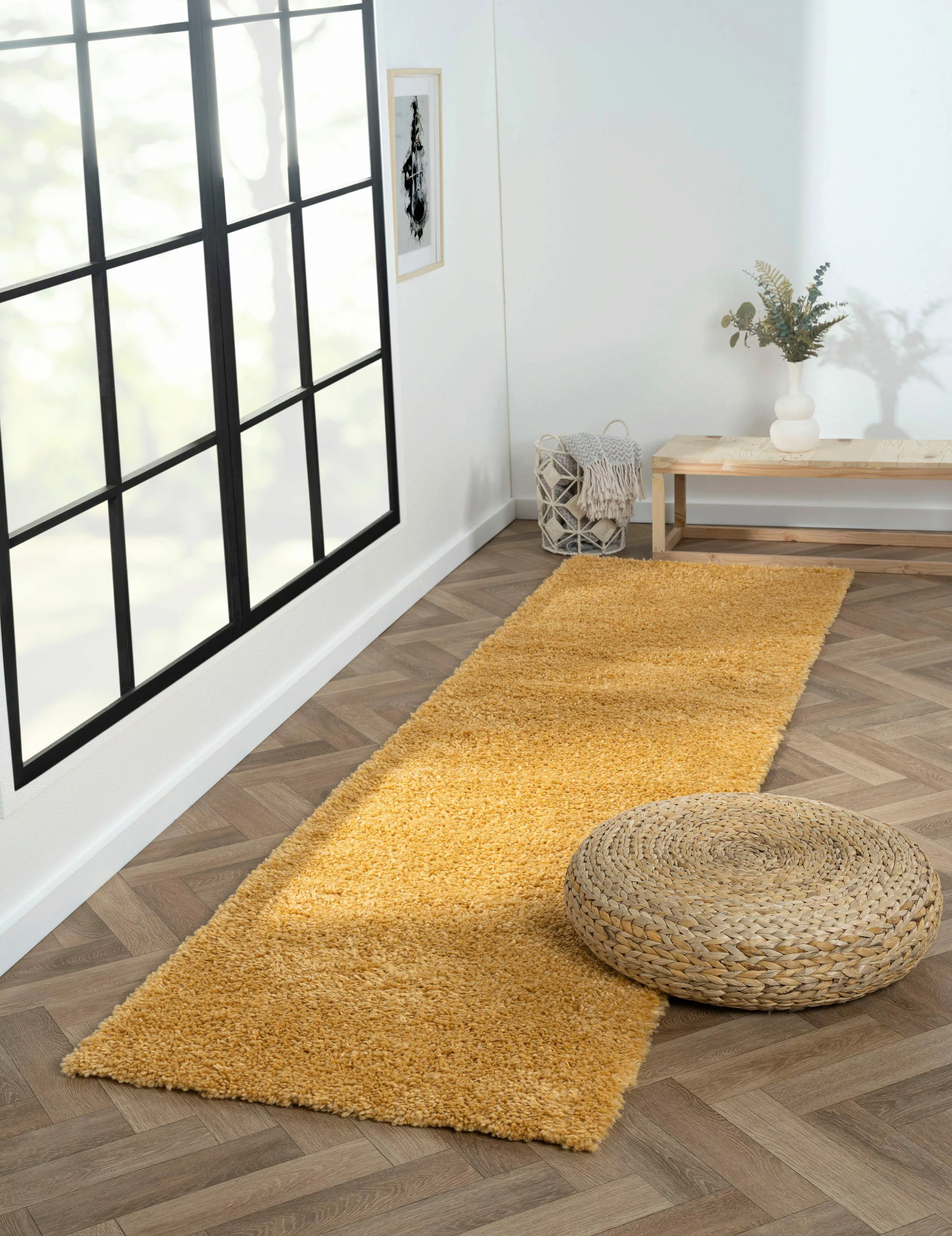 Myflair Möbel & Accessoires Hochflor-Läufer »My Shaggy«, rechteckig, 37 mm günstig online kaufen