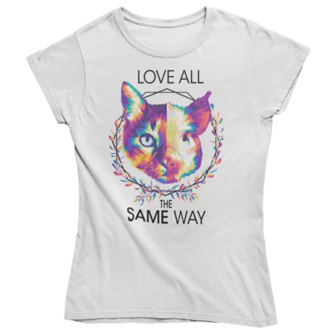 Love All The Same Way - Damen Organic Shirt günstig online kaufen