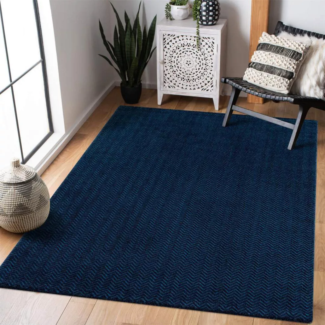 Carpet City Teppich »Friseé-Teppich FANCY805«, rechteckig, 12 mm Höhe, Kurz günstig online kaufen