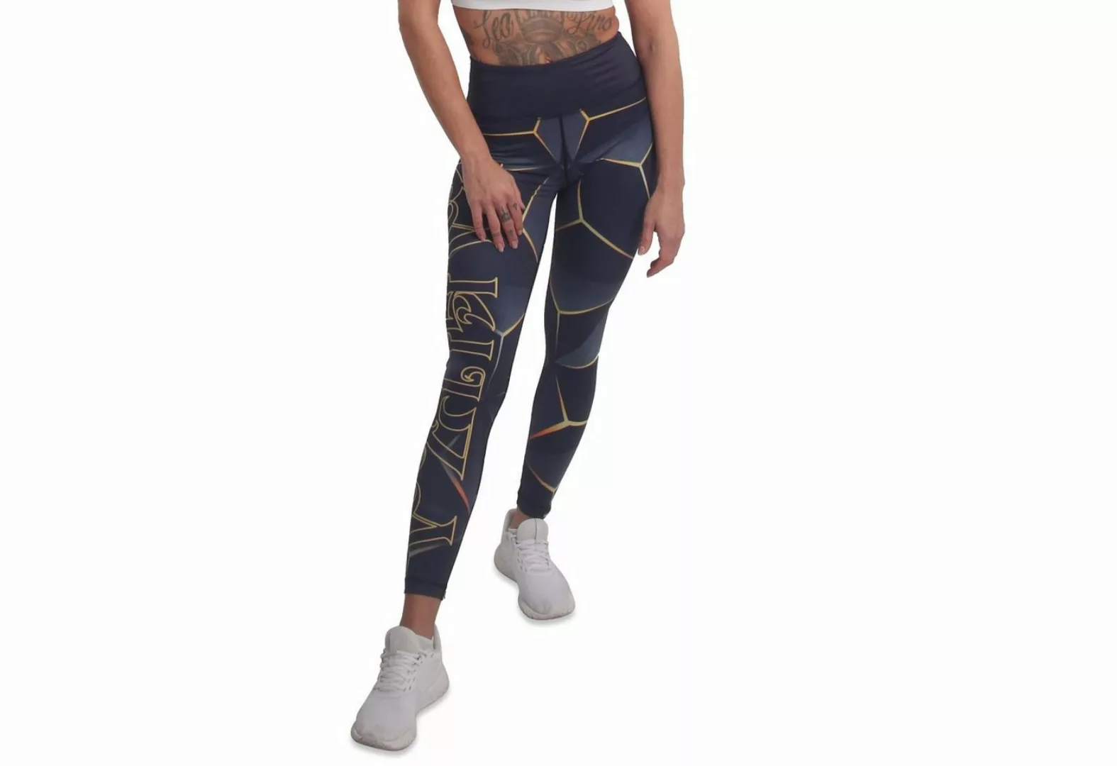 YAKUZA Leggings Rhomb mit mittelhohem Bund und integrierter Einschubtasche günstig online kaufen