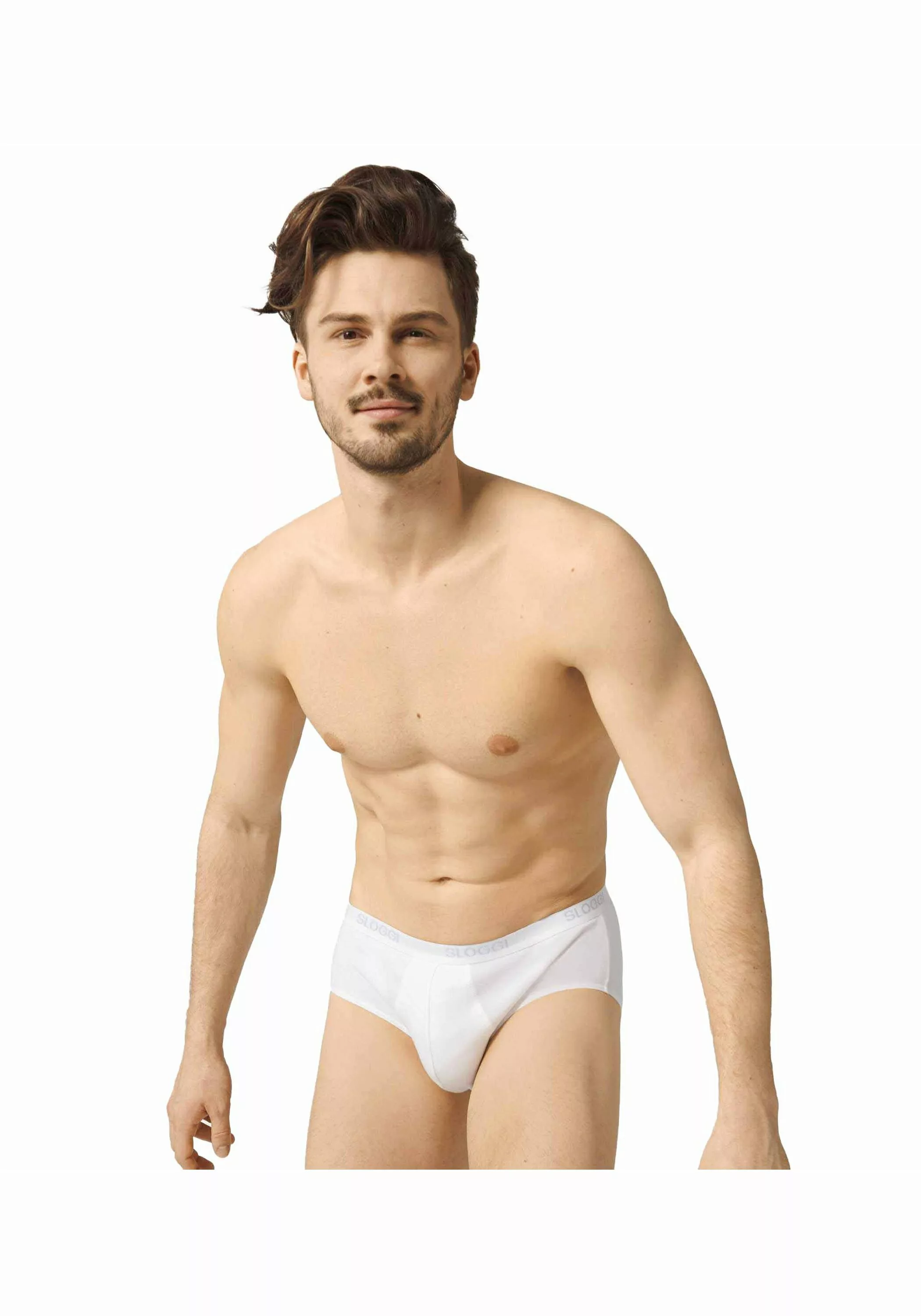 sloggi Slip "men Basic Midi 2P", (2er Pack), perfekter Sitz günstig online kaufen