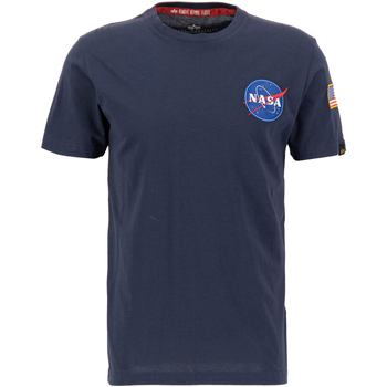 Alpha Industries  T-Shirts & Poloshirts Space Shuttle T-Shirt - rep.blue günstig online kaufen
