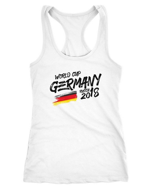 MoonWorks Tanktop Damen Deutschland Tanktop WM Fußball Weltmeisterschaft 20 günstig online kaufen