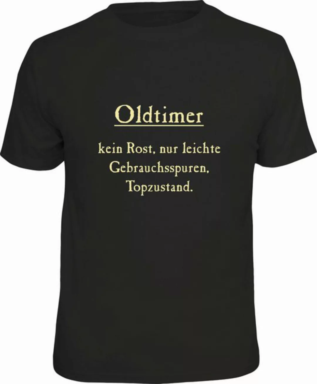 RAHMENLOS® T-Shirt Oldtimer - kein Rost, nur leichte Gebrauchsspuren günstig online kaufen