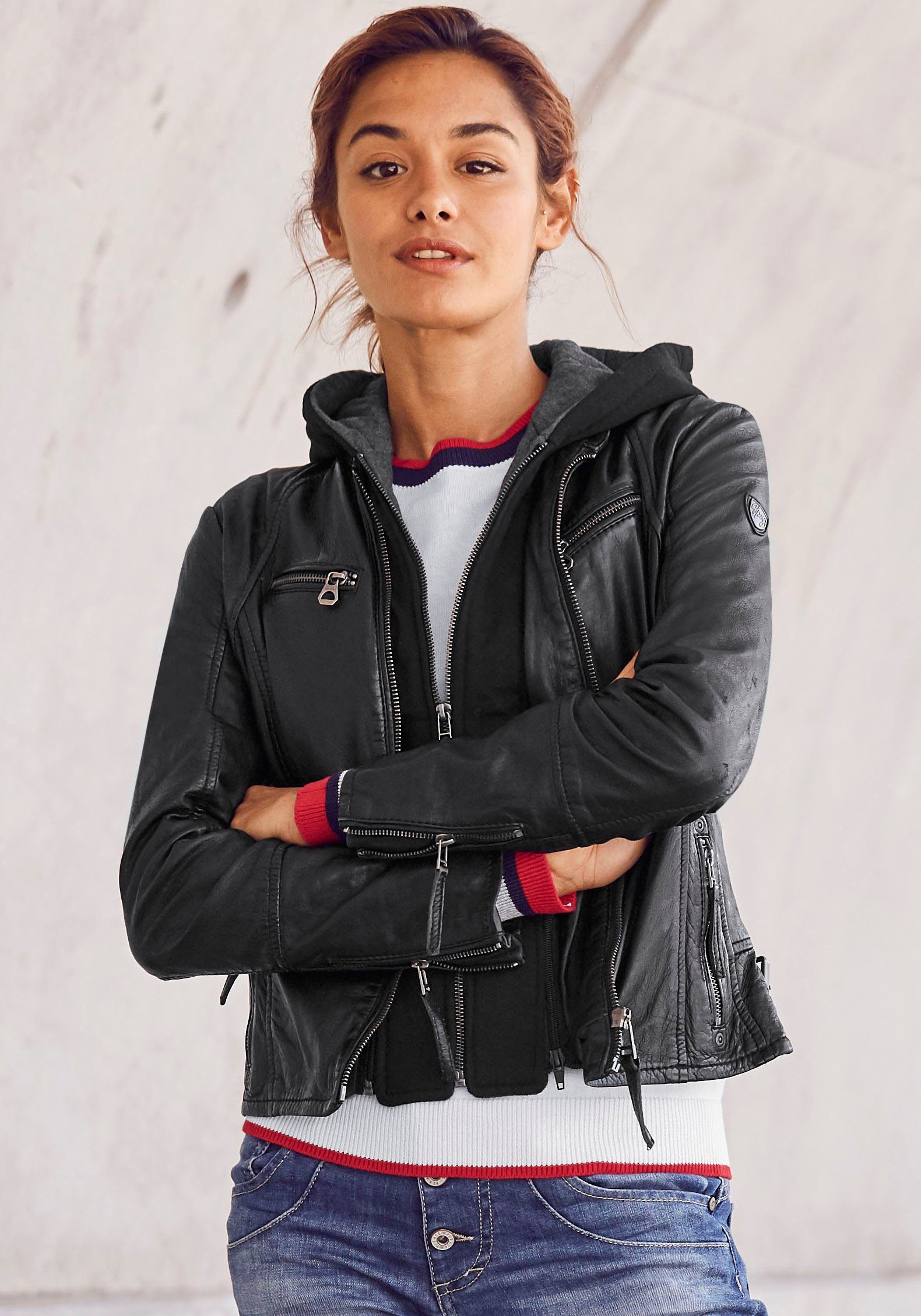 Gipsy Lederjacke NOLA Two-in-One Style - günstig online kaufen