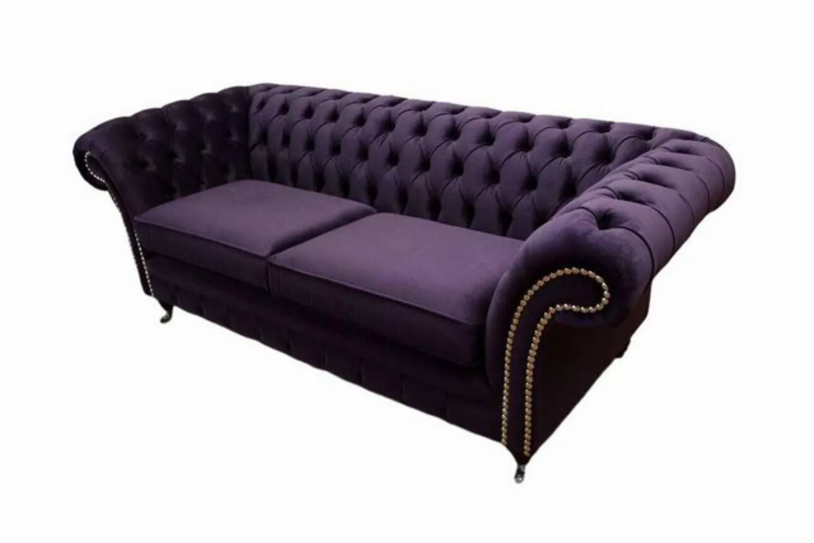 JVmoebel Chesterfield-Sofa, Sofa Dreisitzer Chesterfield Klassisch Design W günstig online kaufen
