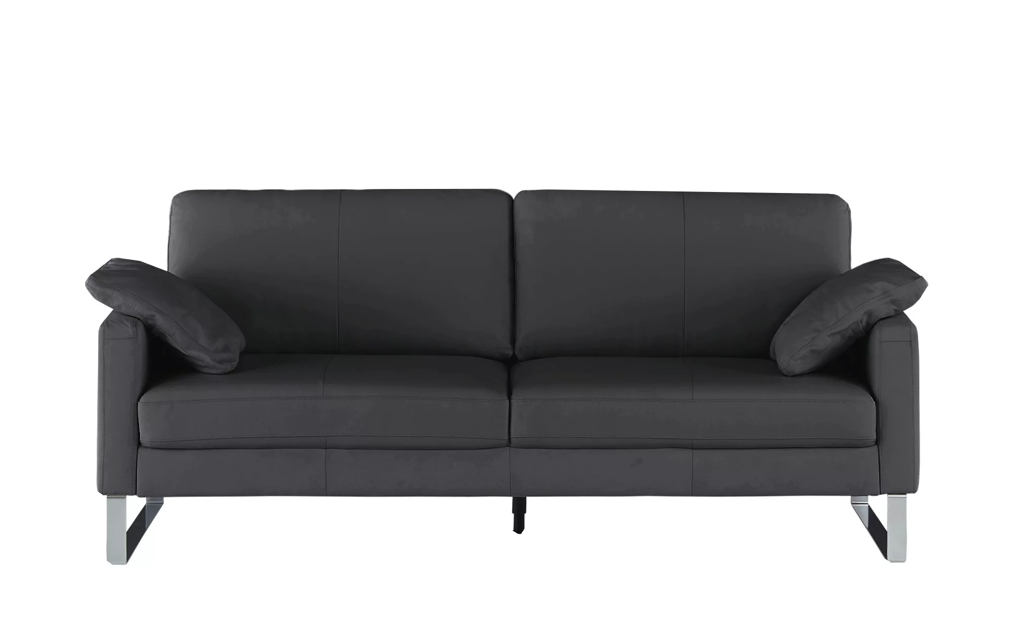 Einzelsofa - schwarz - 210 cm - 90 cm - 93 cm - Polstermöbel > Sofas > 3-Si günstig online kaufen