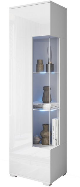 INOSIGN Vitrine Kenia (1-St) Vitrine Vitrineschrank mit Glastüren 160 cm Hö günstig online kaufen