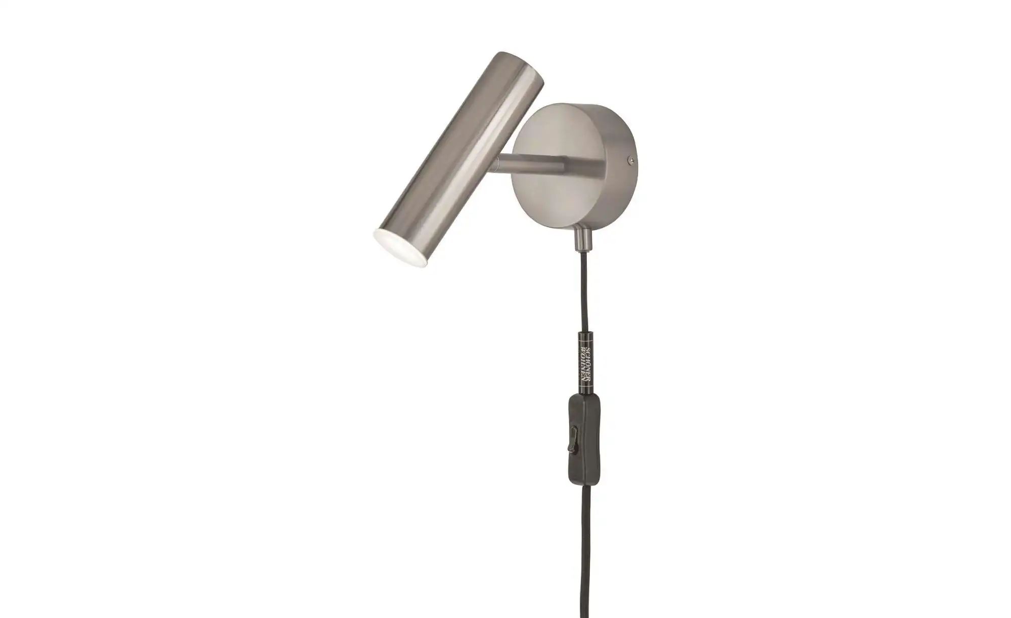 Schöner Wohnen Stina LED-Wandlampe nickel dimmbar günstig online kaufen