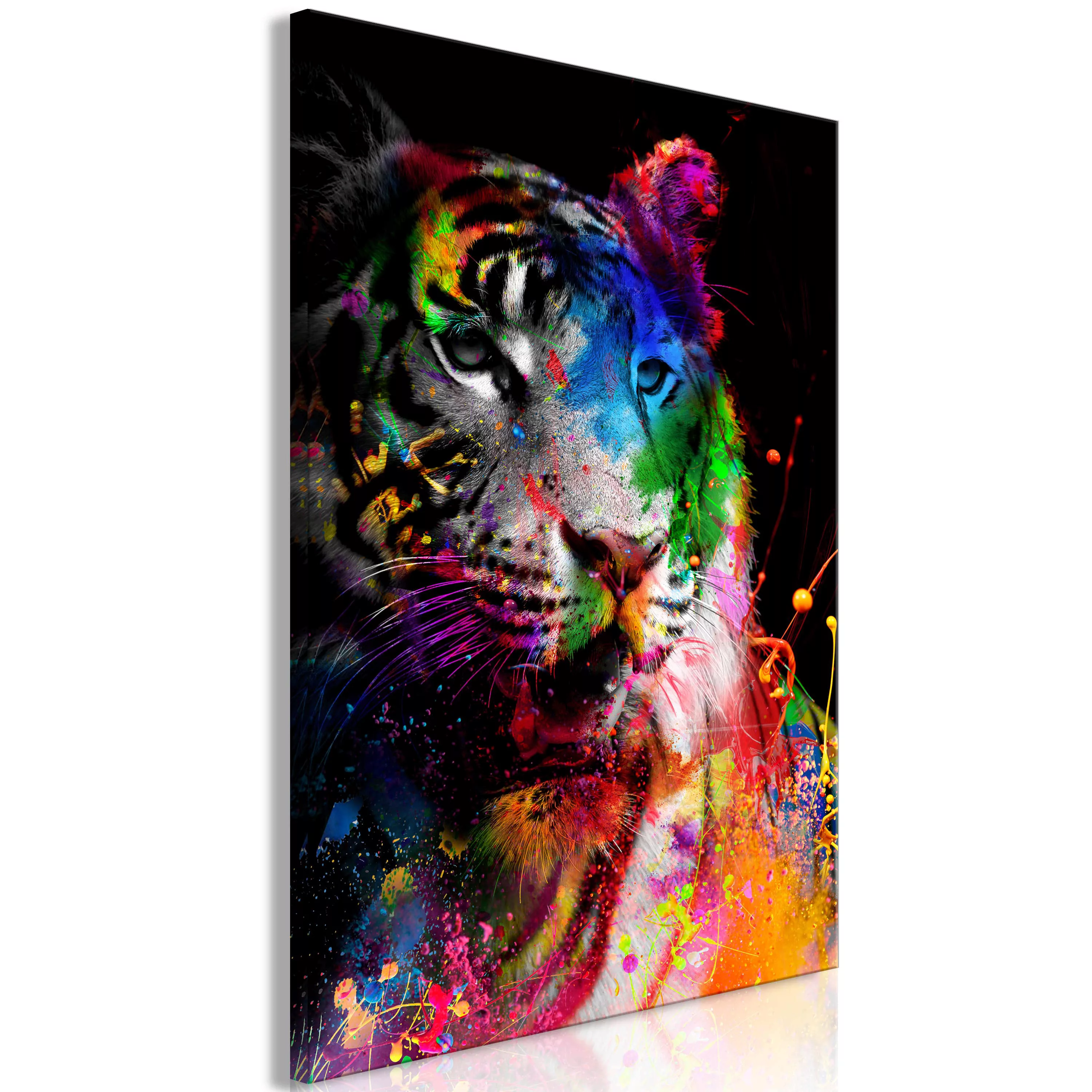 Wandbild - Bengal Tiger (1 Part) Vertical günstig online kaufen