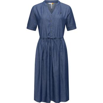 Ragwear  Kleider Shirtkleid Casarea Denim günstig online kaufen