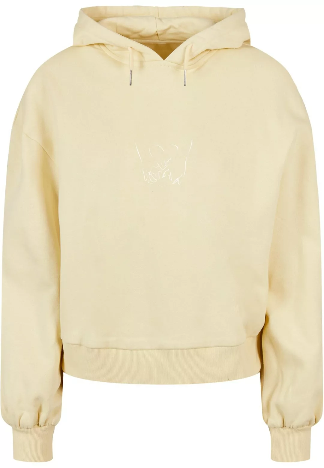 Merchcode Kapuzenpullover Merchcode Damen Ladies Love 2 Organic Oversized H günstig online kaufen