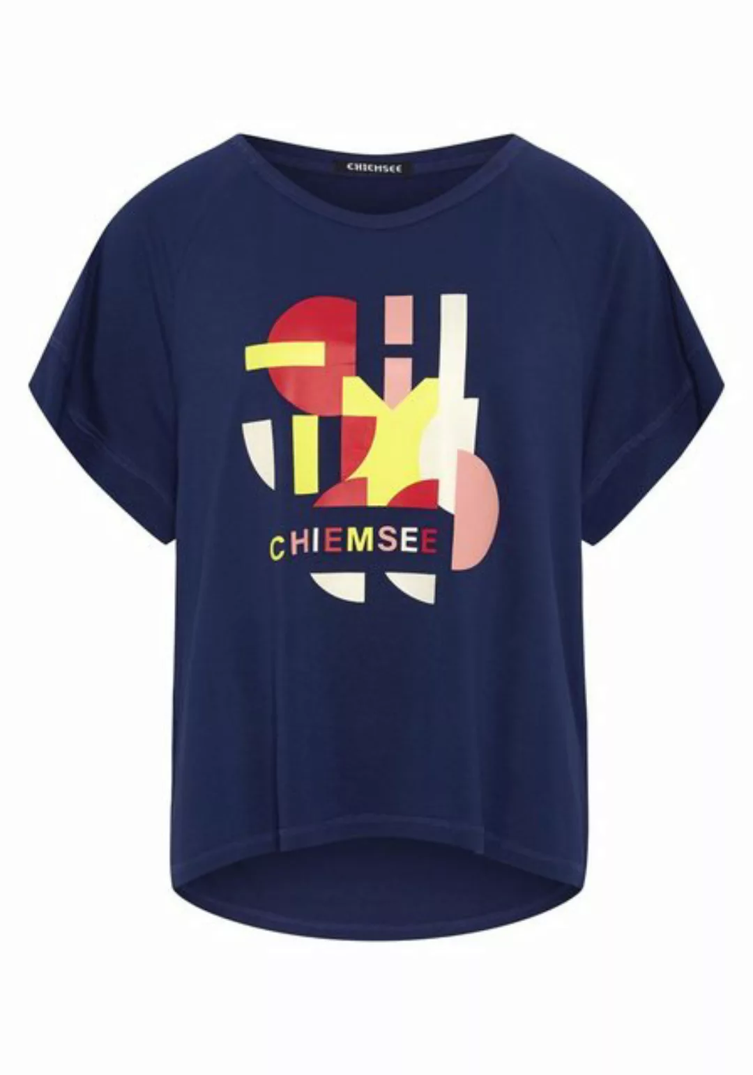 Chiemsee Print-Shirt T-Shirt im geometrischen Logo-Design 1 günstig online kaufen