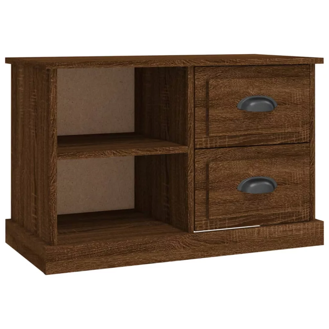 Vidaxl Tv-schrank Braun Eichen-optik 73x35,5x47,5 Cm Holzwerkstoff günstig online kaufen