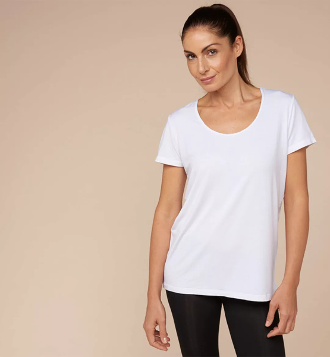 Damen-t-shirt Aus Ökologischer Pflanzenfaser günstig online kaufen