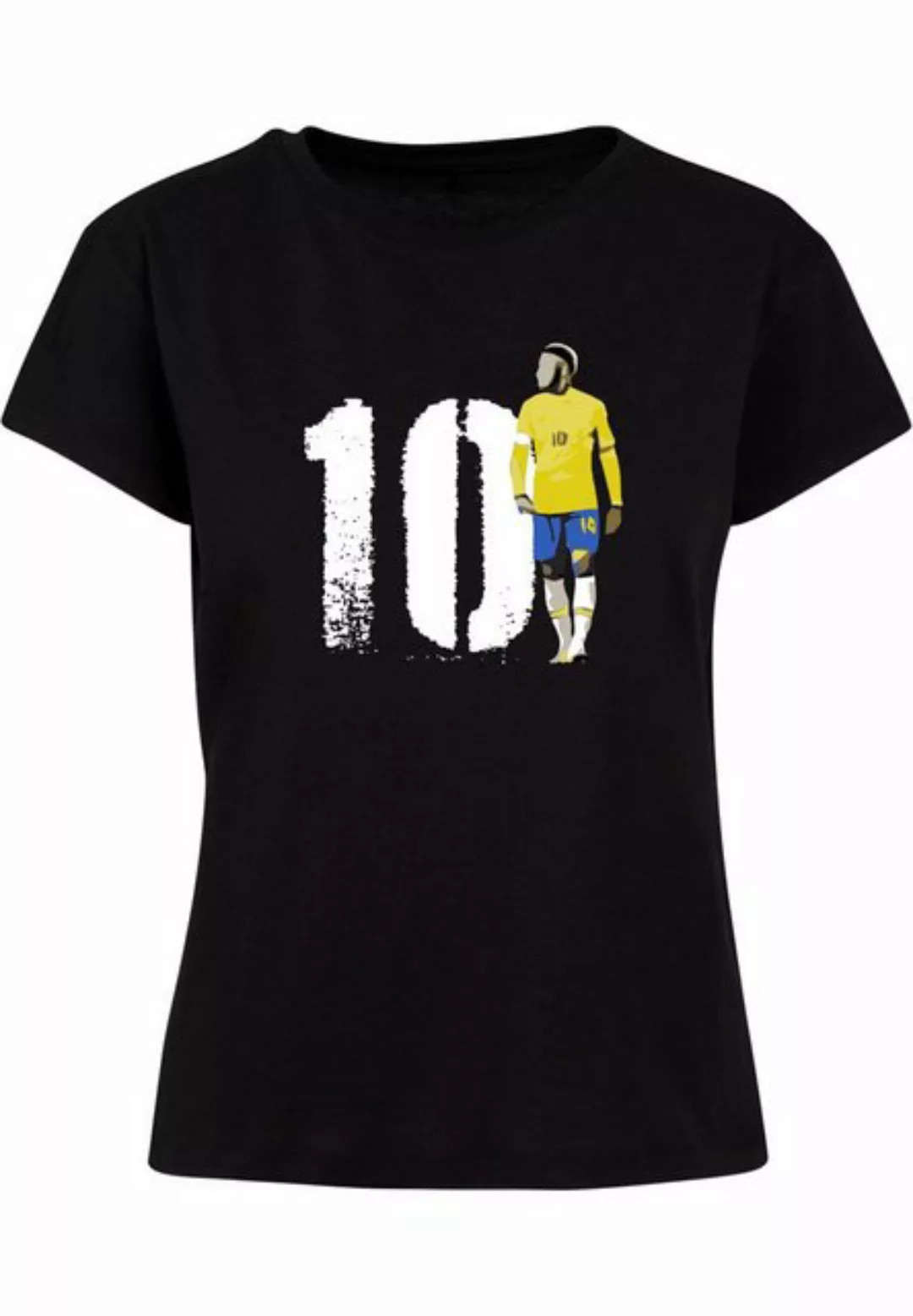 Merchcode T-Shirt Merchcode Damen Ladies Player 5 Box Tee (1-tlg) günstig online kaufen