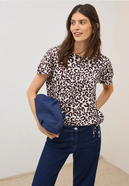 Leo Shirt mit Raffung günstig online kaufen