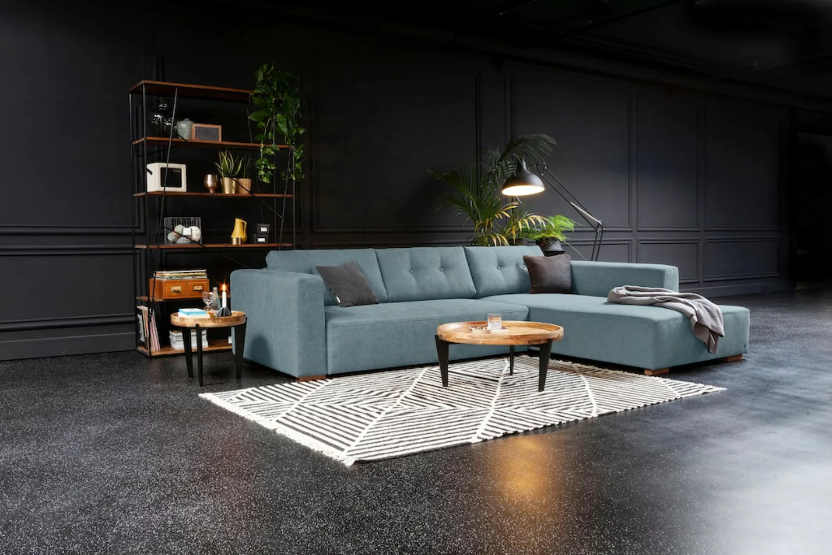 TOM TAILOR HOME Ecksofa HEAVEN CHIC M, aus der COLORS COLLECTION, wahlweise günstig online kaufen