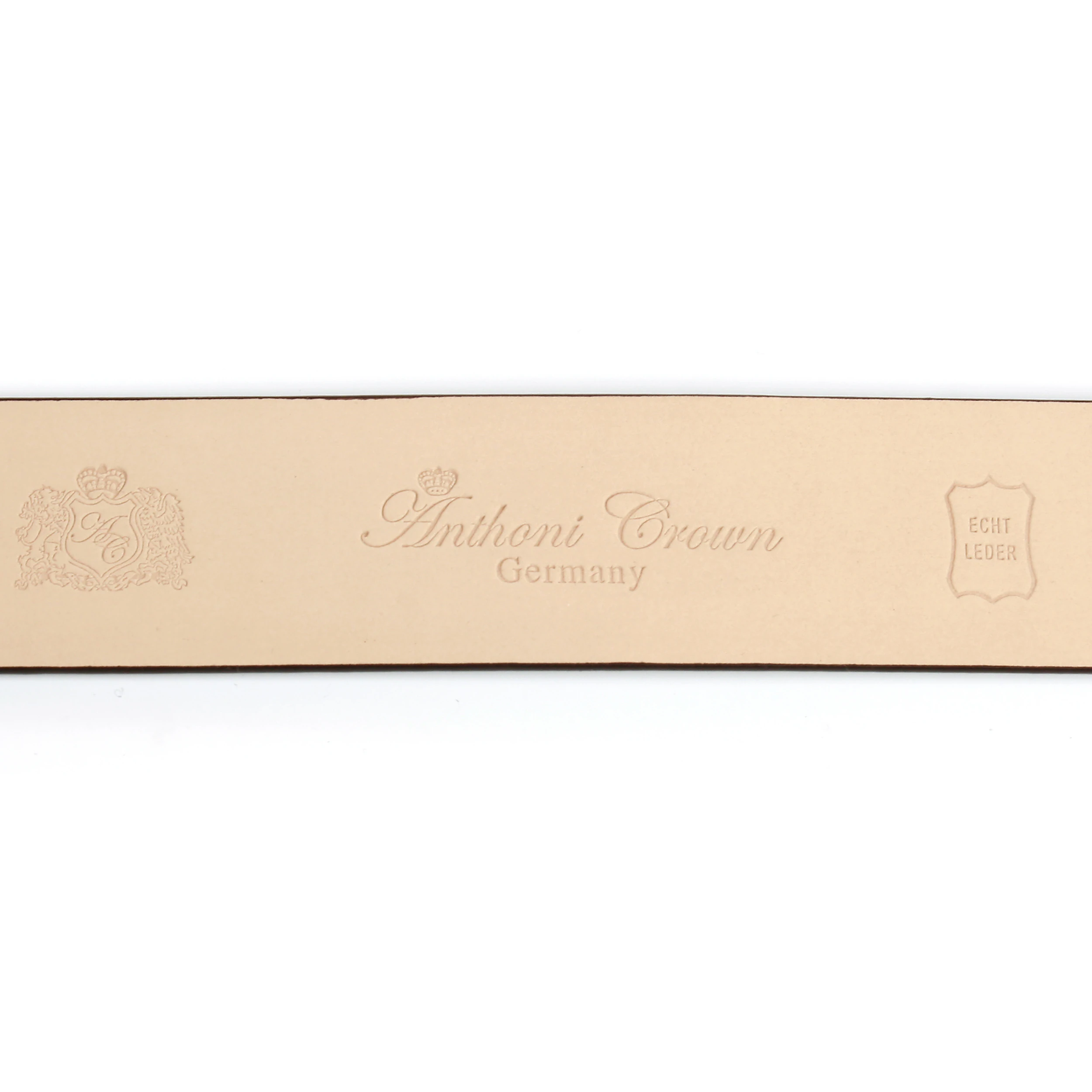 Anthoni Crown Ledergürtel, in elegantem Design mit auffallender Schließe, l günstig online kaufen