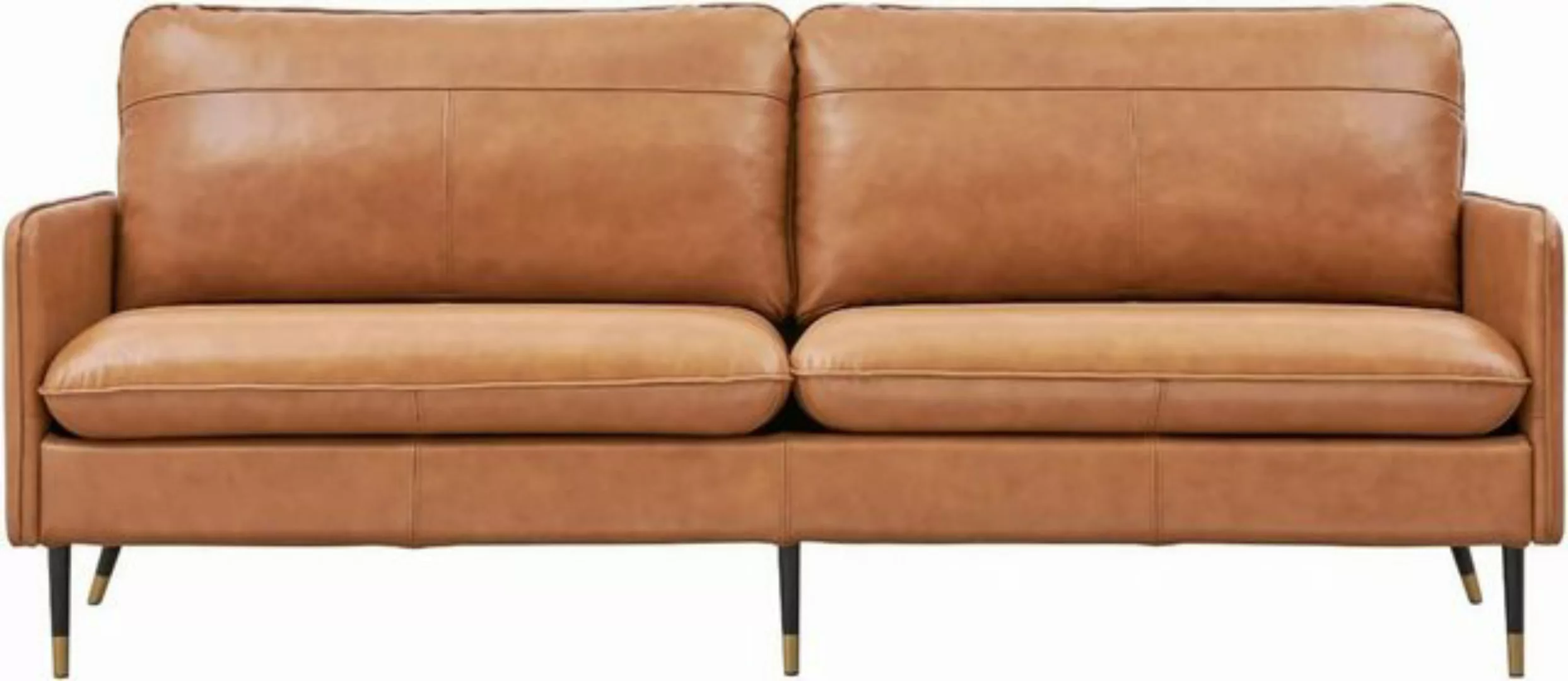 Z-Hom Sofa Z-hom Leder Sofa Modell 002, 2-Sitzer-/ 3-Sitzer-Sofa, Moderne C günstig online kaufen