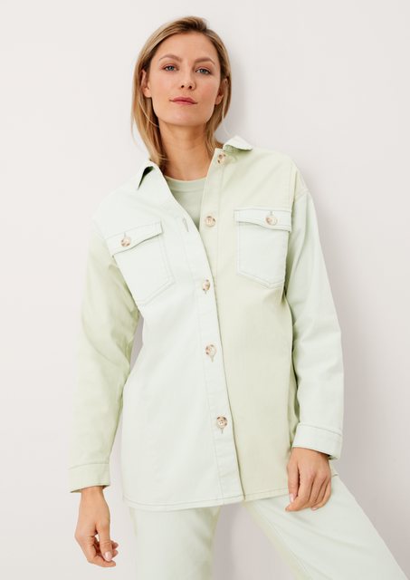 s.Oliver Funktionsjacke Overshirt im Two-Tone-Look günstig online kaufen