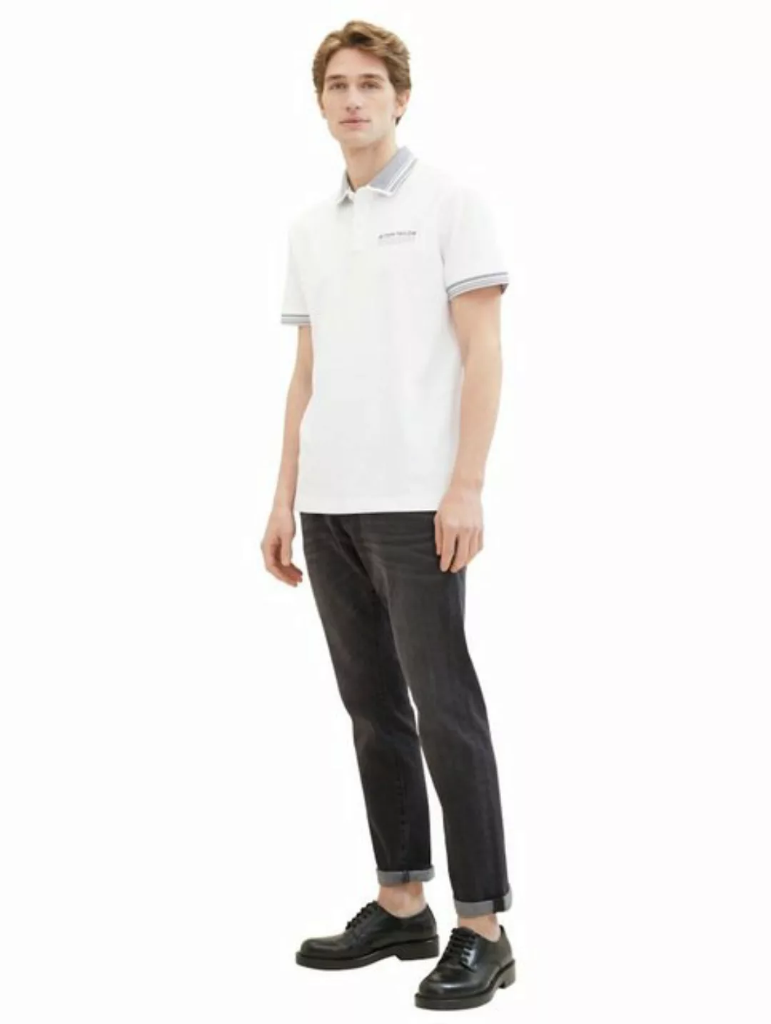 TOM TAILOR Poloshirt Polo With Details (1-tlg) günstig online kaufen