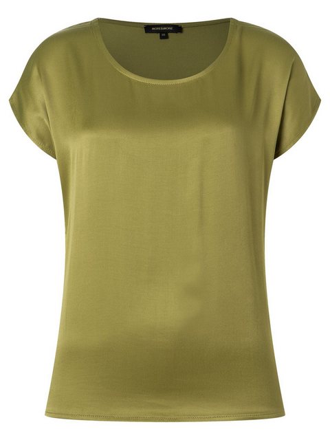 Shirt mit Satinfront, soft moss green günstig online kaufen