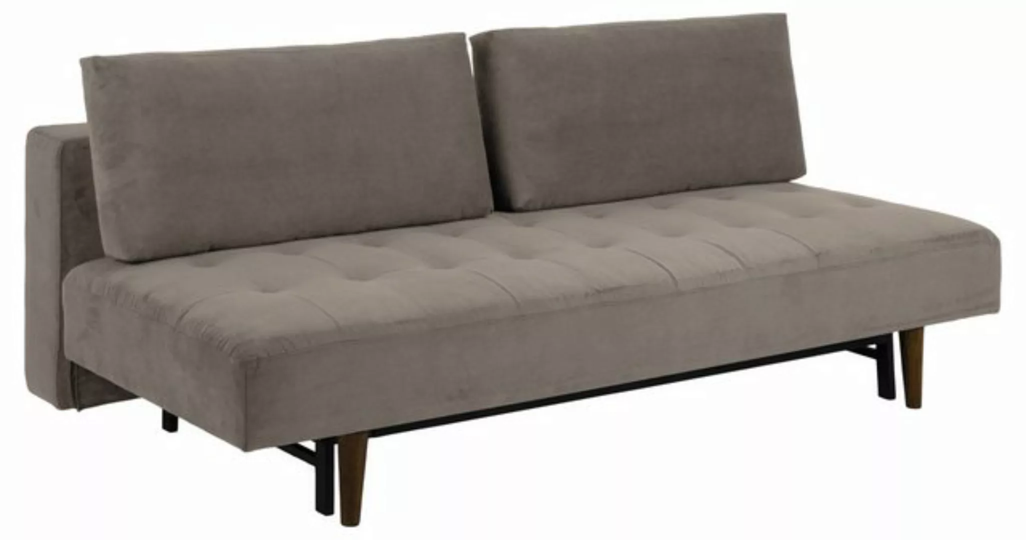 freiraum Schlafsofa Blain, in Beige, Stoff, Rubberwood - 200x83x105cm (BxHx günstig online kaufen