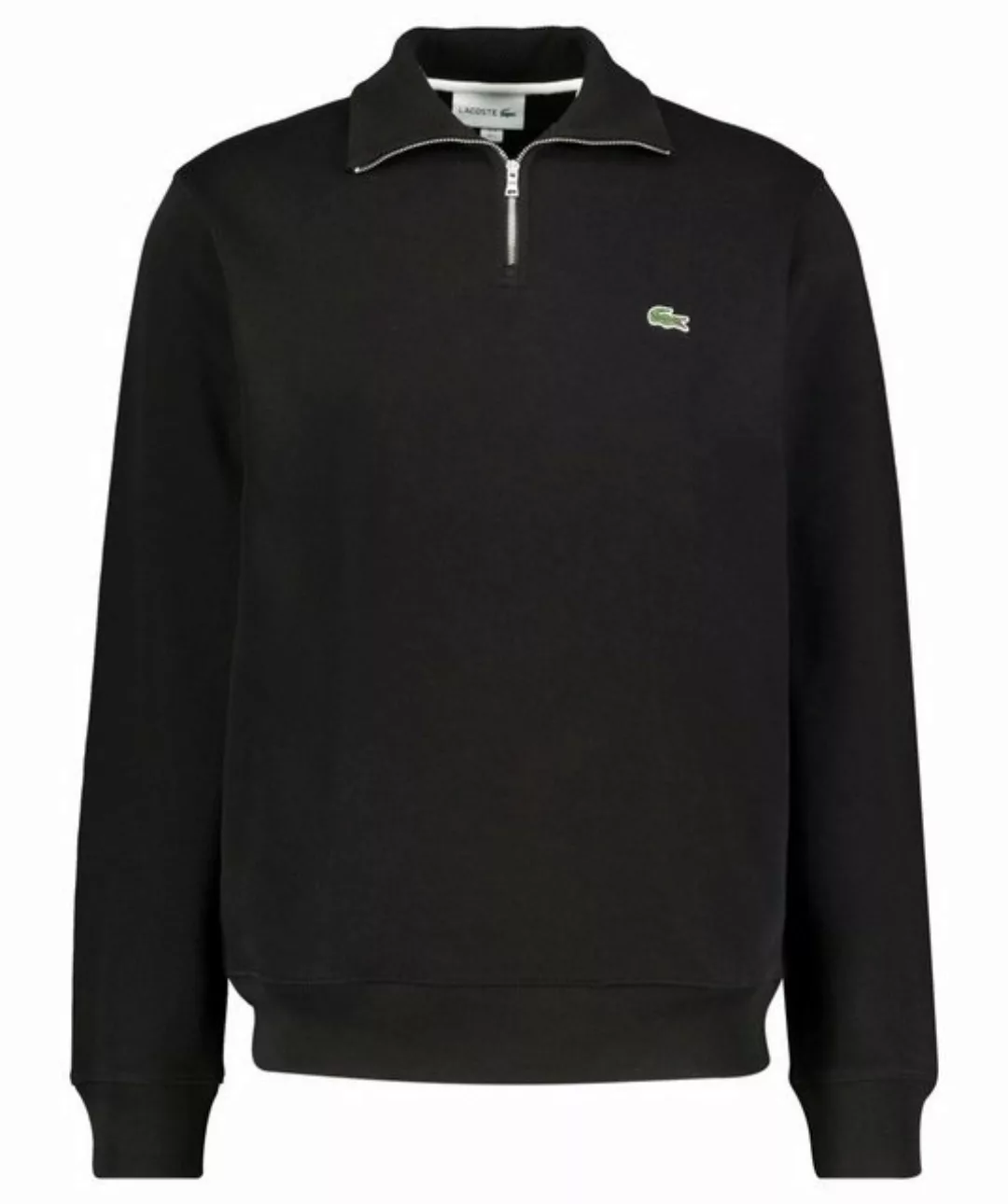 Lacoste Sweatshirt Herren Sweatshirt mit Troyerkragen (1-tlg) günstig online kaufen