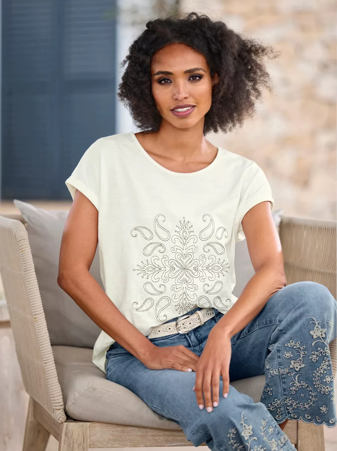 heine Kurzarmshirt "Shirt", (1 tlg.) günstig online kaufen