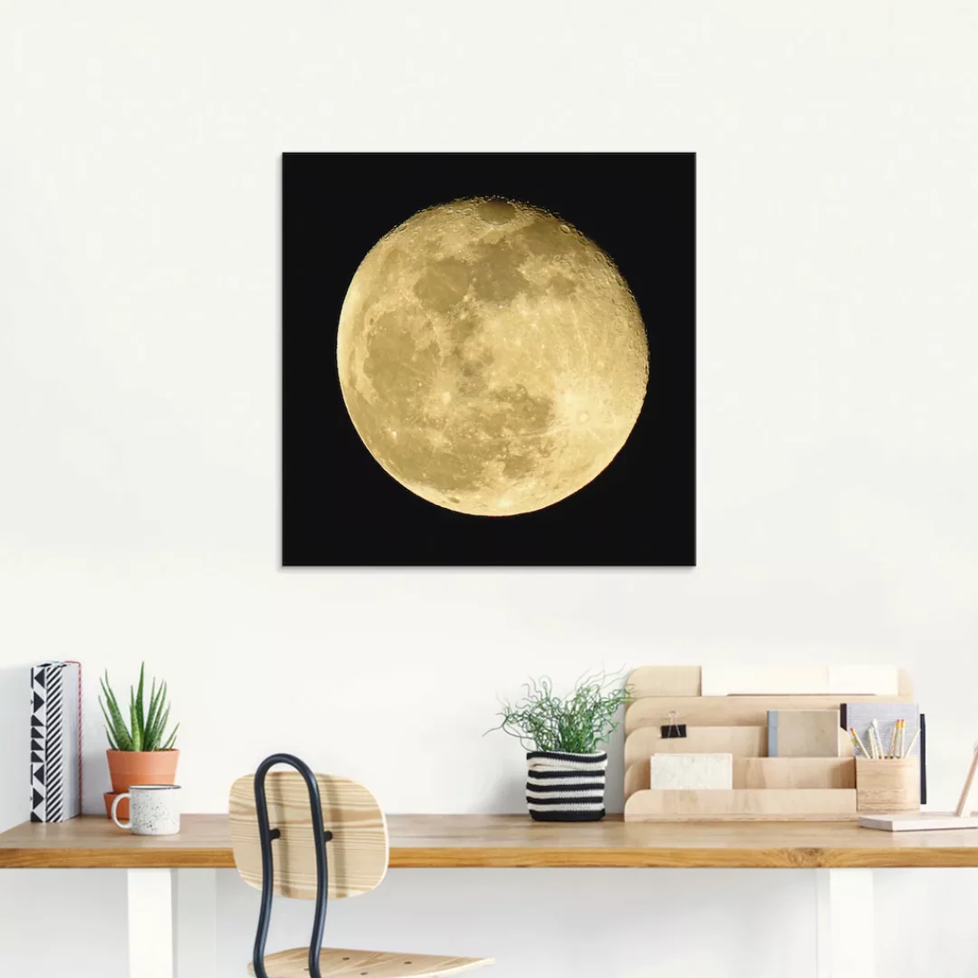 Artland Glasbild "Mond", Weltraum, (1 St.), in verschiedenen Größen günstig online kaufen