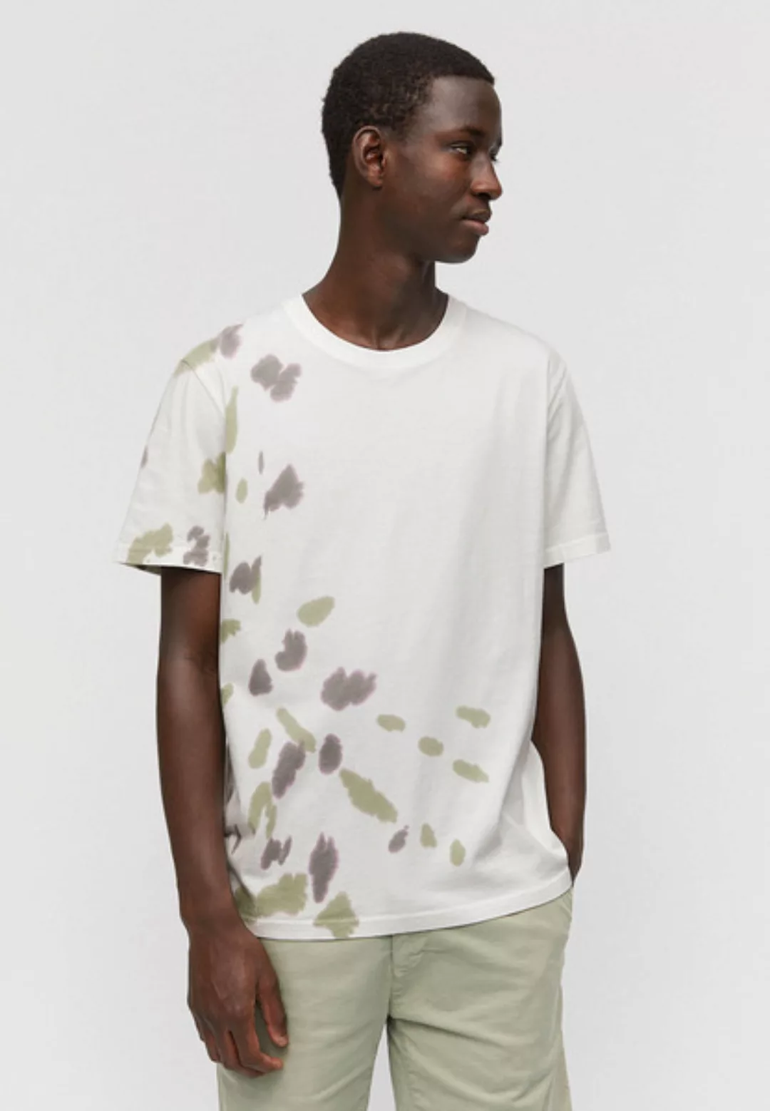 Aado Tie Dye - Herren T-shirt Aus Bio-baumwolle günstig online kaufen