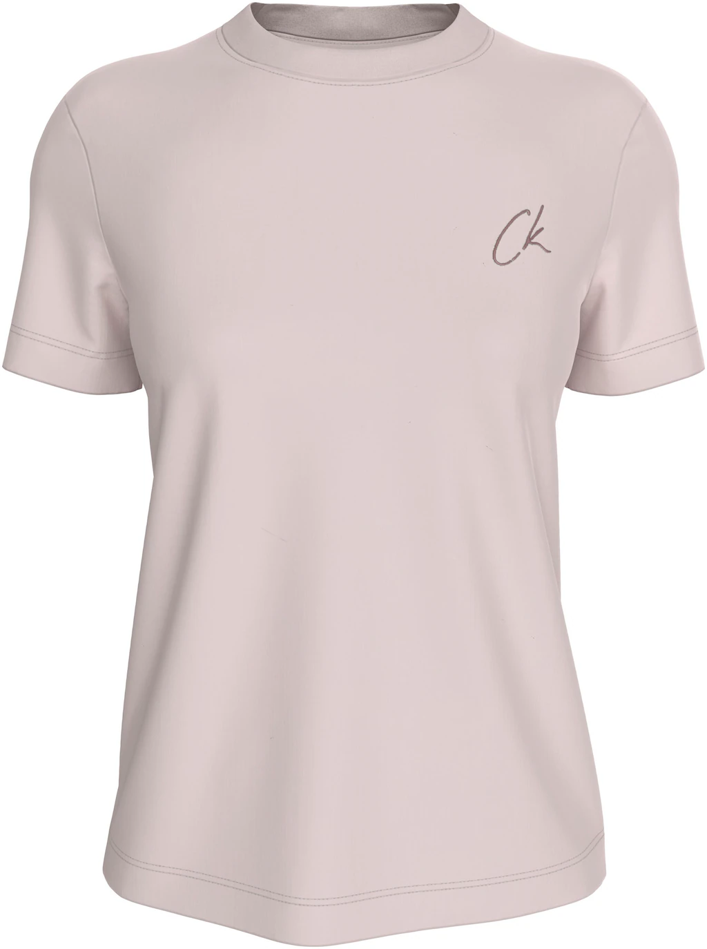 Calvin Klein Jeans Plus T-Shirt Plus Embroidered CK Regular Tee in Großen G günstig online kaufen